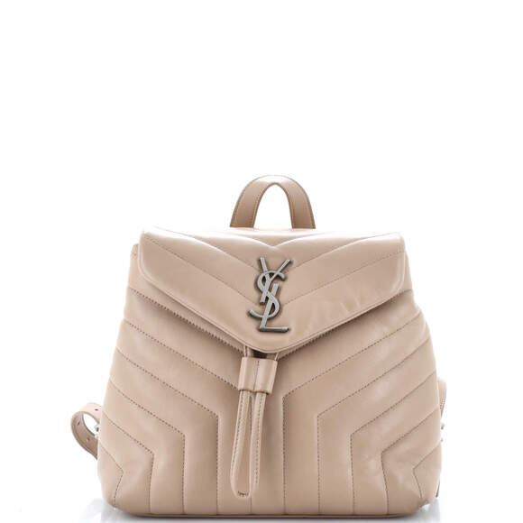 Saint Laurent Handbags - Saint Laurent Loulou Backpack Matelasse #218143S10